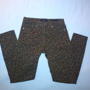 Banana Republic leapord print jeans